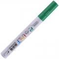 得力（deli） 企业定制 S558油漆笔补漆笔记号笔轮胎笔签到笔相册涂鸦笔绿色12支